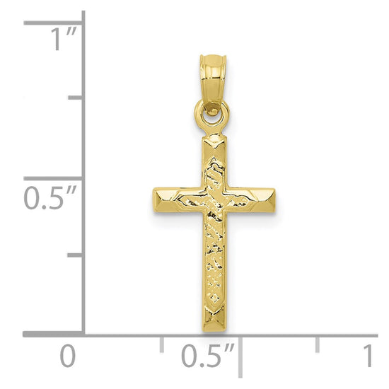 10K Cross Pendant