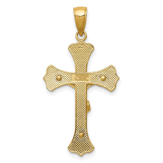 10K Crucifix Pendant