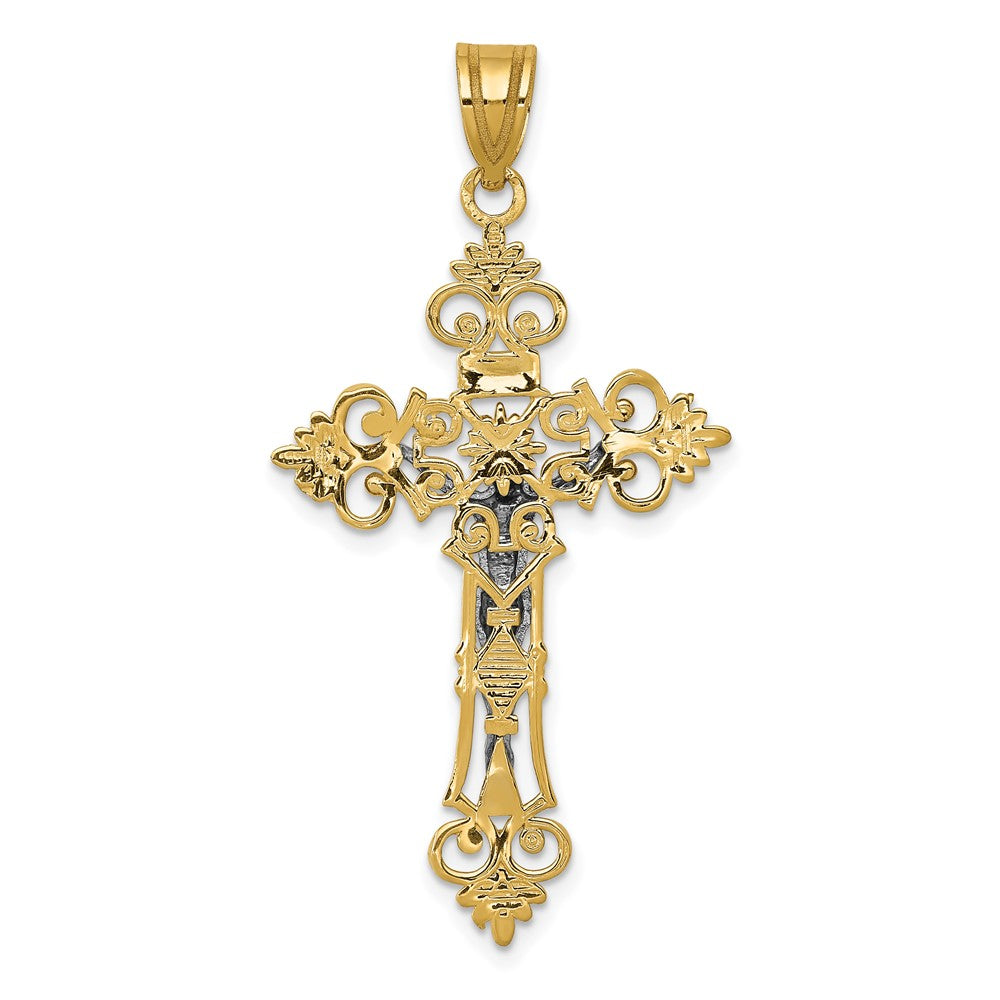Gold INRI Crucifix Pendants
