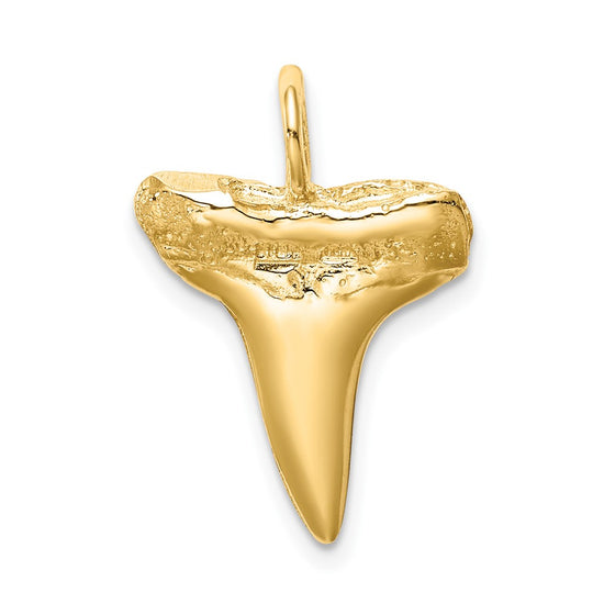 10K Shark Tooth Pendant