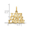 Gold Heart .Anchor. and Cross Charm