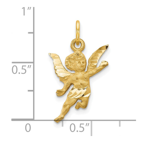 Gold Cherub Pendants