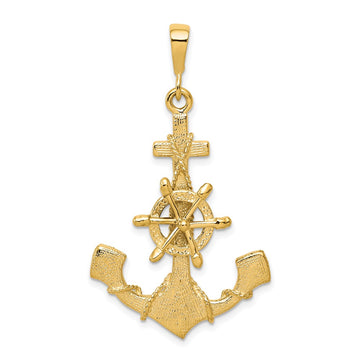 Gold Polished Fishing Pendants