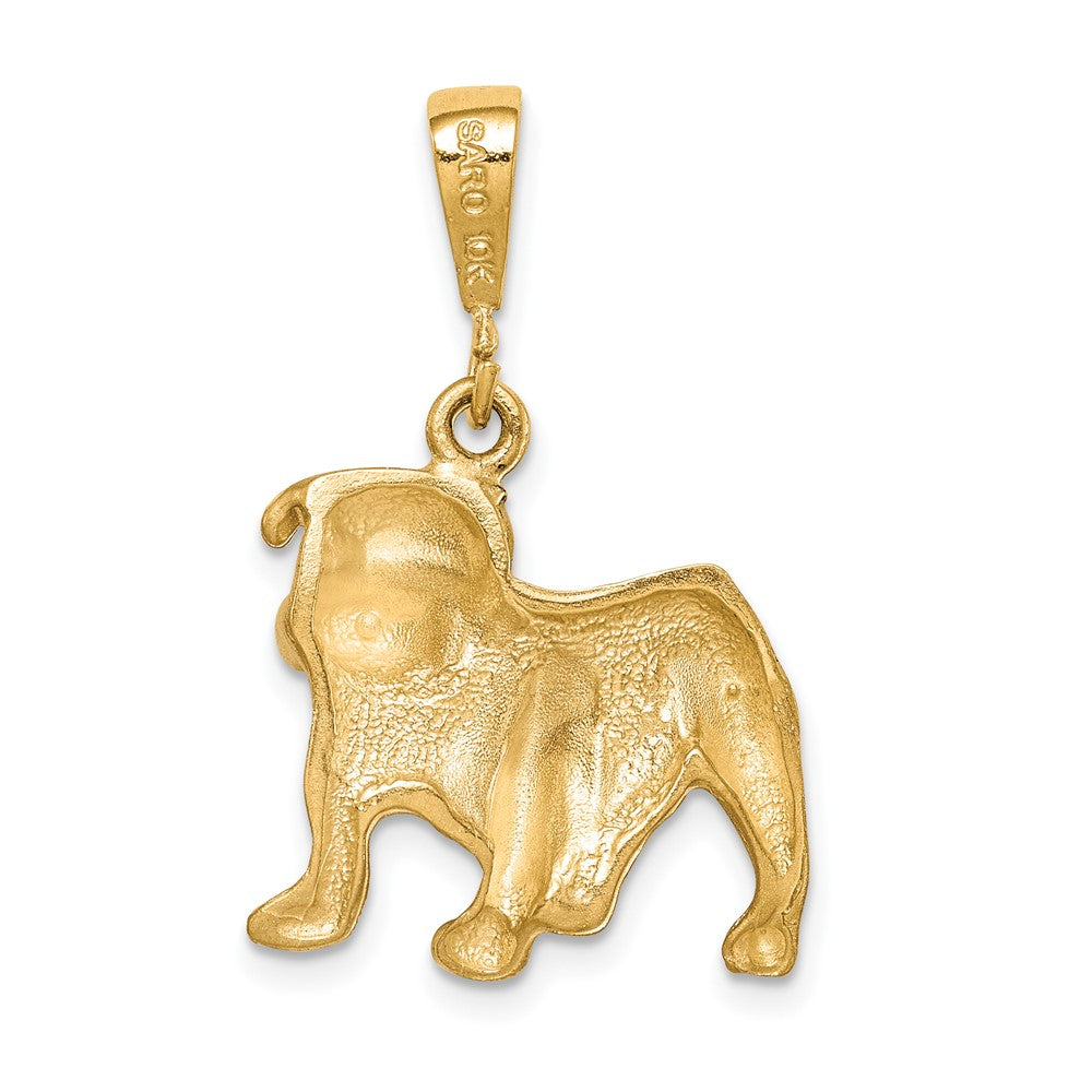 Gold Polished Dog Pendants