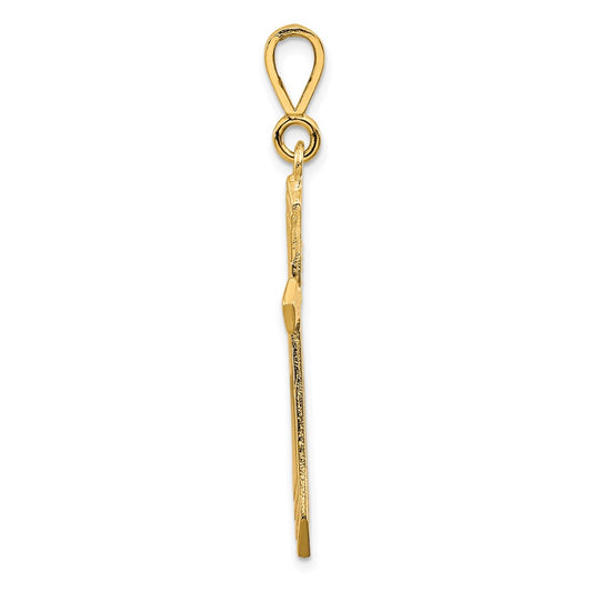 10k Cross Charm