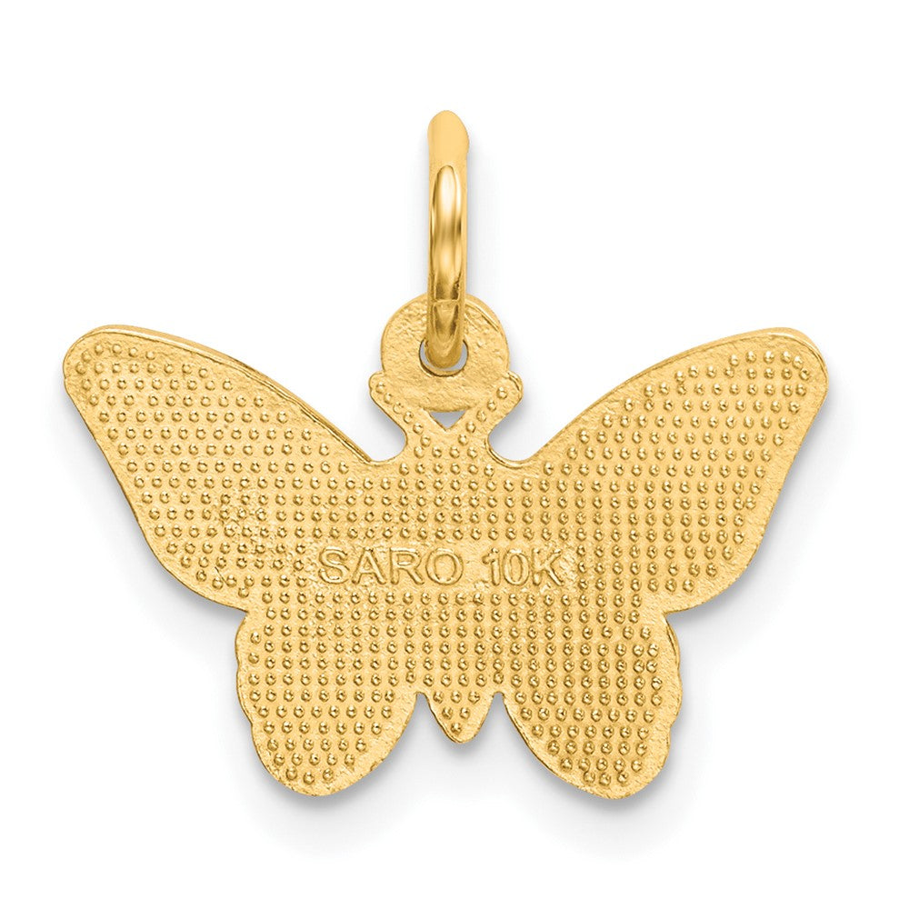 Gold Polished Butterfly Pendants