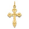 10K Eastern Orthodox Cross Charm