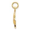 10k Solid Carousel Horse Charm