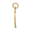 Gold Polished Horseshoe Pendants
