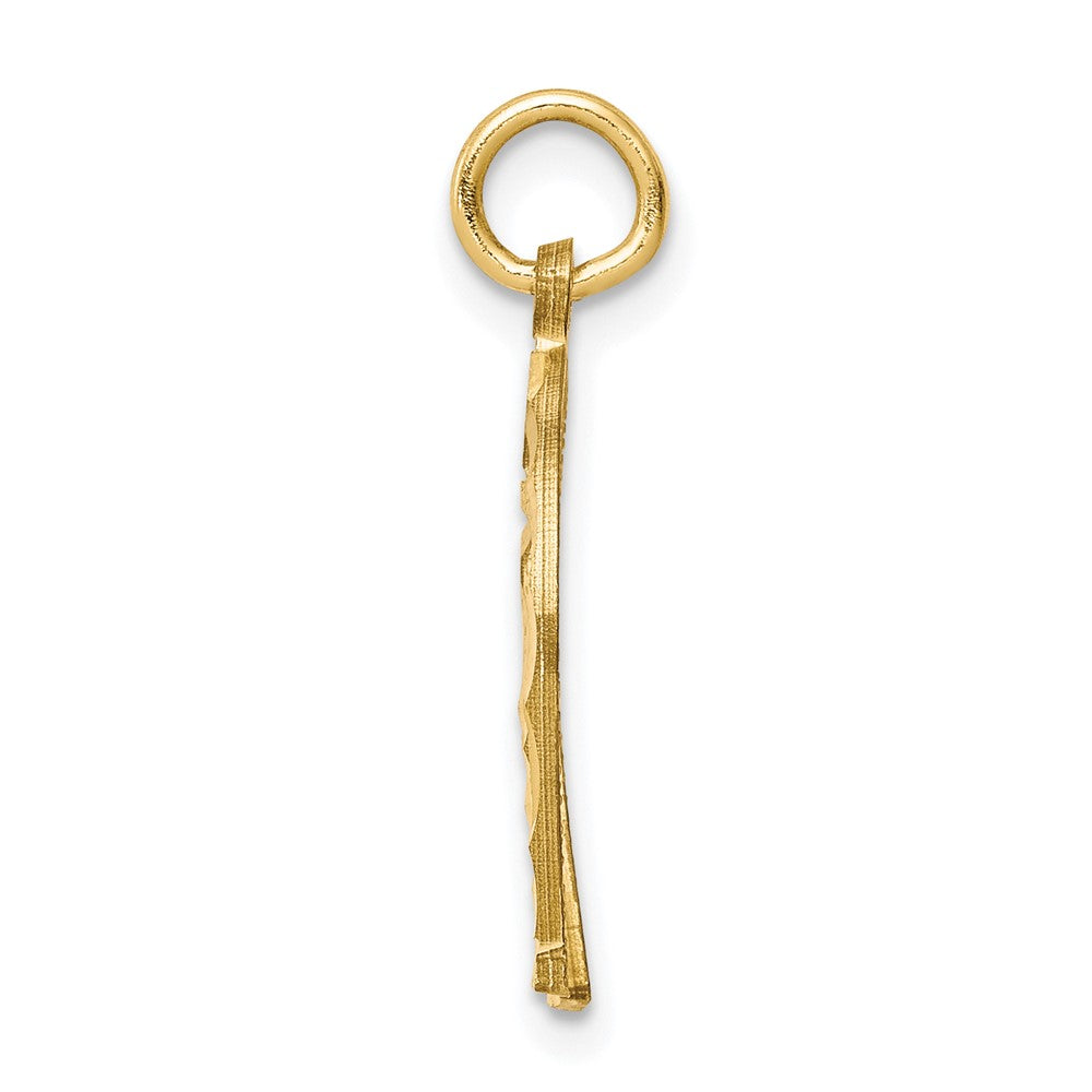 Gold Polished Horseshoe Pendants