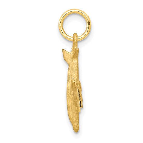Gold Polished Travel Pendants