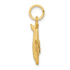 Gold Polished Travel Pendants