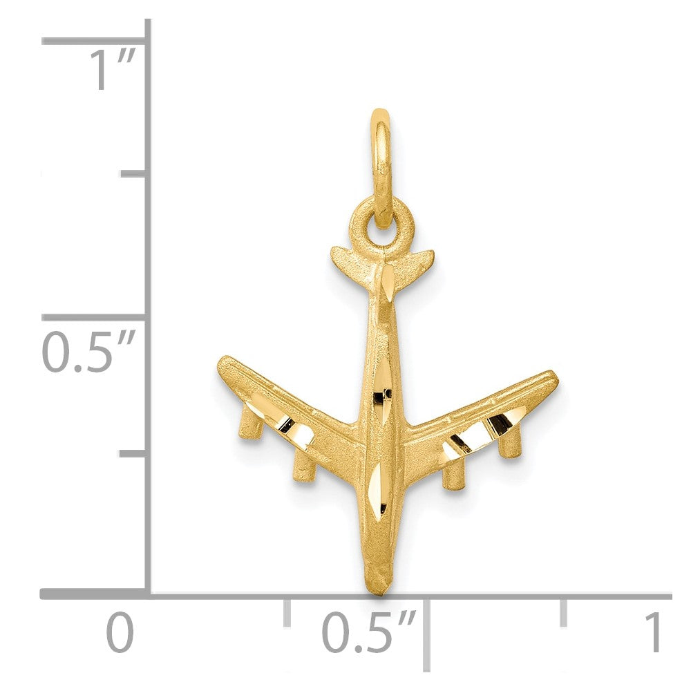 Gold Polished Travel Pendants