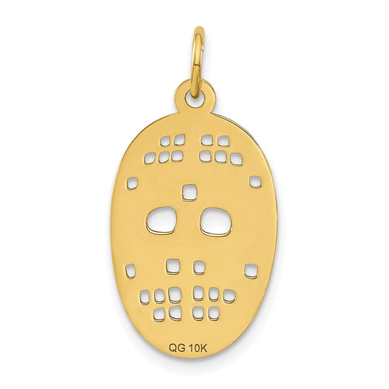 10k Hockey Mask Charm