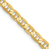 Gold (10K & 14K) Concave Anchor Chain