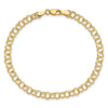 Gold Double Link Charm Bracelets