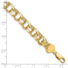 Gold Heavy Double Link Charm Bracelets