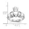 Gold Polished Claddagh Rings