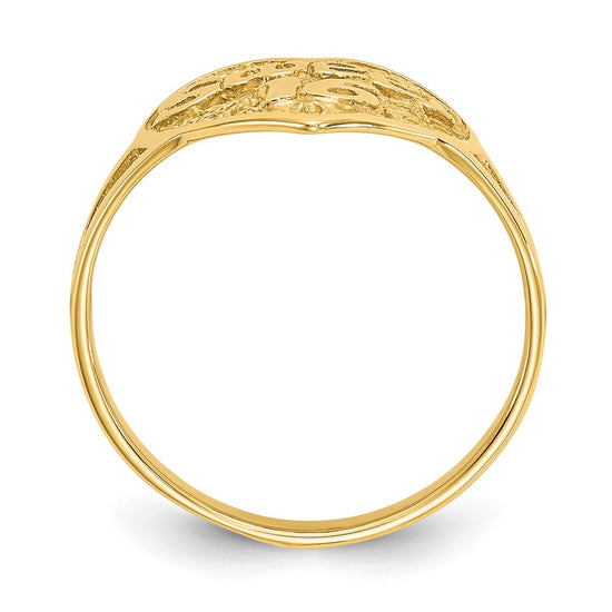 Gold Polished Sweet 16 Rings