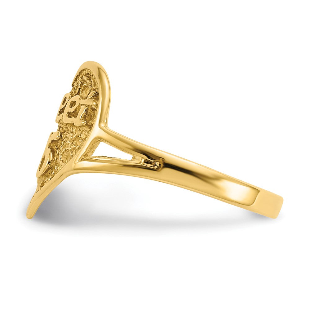 Gold Polished Sweet 16 Rings