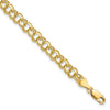 Gold Double Link Charm Bracelets