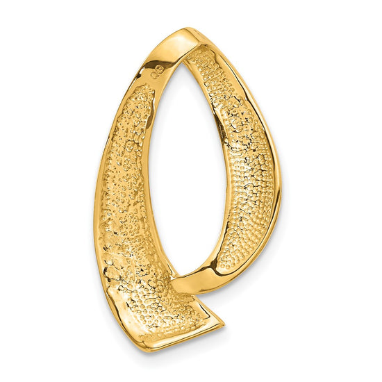 Gold Polished Slide Pendants