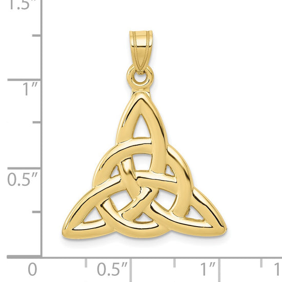 Gold Polished Celtic Knot Pendants