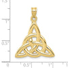 Gold Polished Celtic Knot Pendants