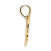 Gold Polished Christmas Pendants