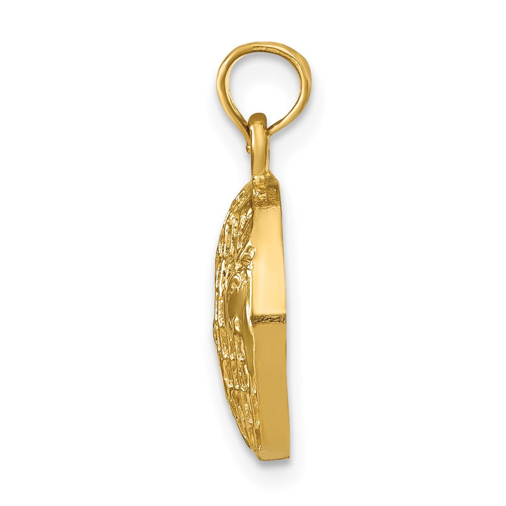 Gold Polished Globe Pendant