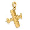 Gold Polished Travel Pendants