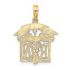 Gold Polished Medical Pendants