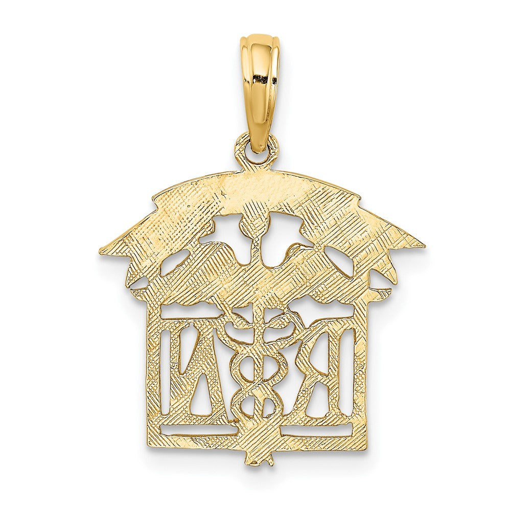Gold Polished Medical Pendants