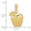 10k #1 Teacher Apple Pendant