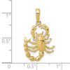 Gold Polished Reptile Pendants