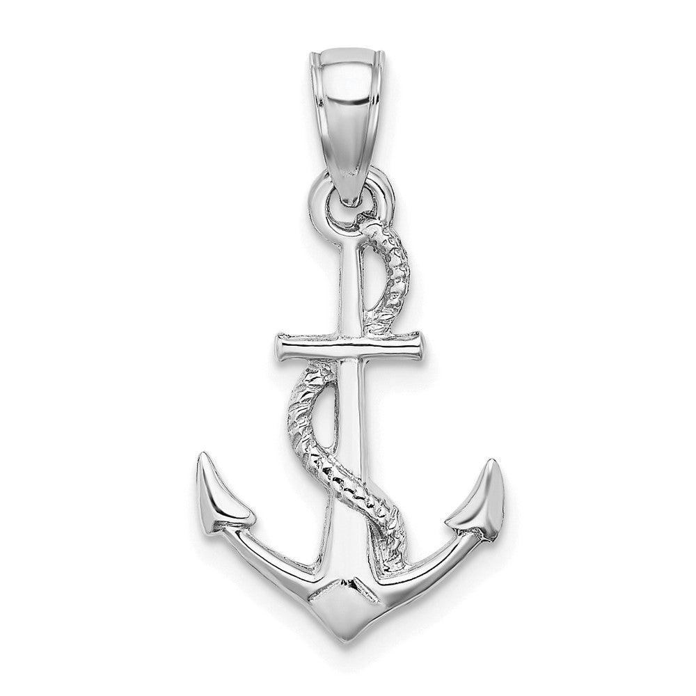 Gold Polished Anchor Pendants