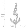 Gold Polished Anchor Pendants