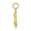 Gold Polished Sea Shell Pendants