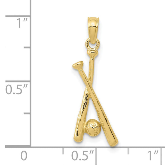 Gold Polished Sports Pendants