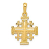 Gold Jerusalem Cross Pendant