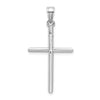 Gold Hollow Latin Cross Pendant