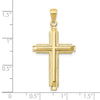 Gold Latin Cross Pendant