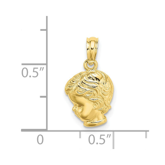 Gold Polished Child Pendants