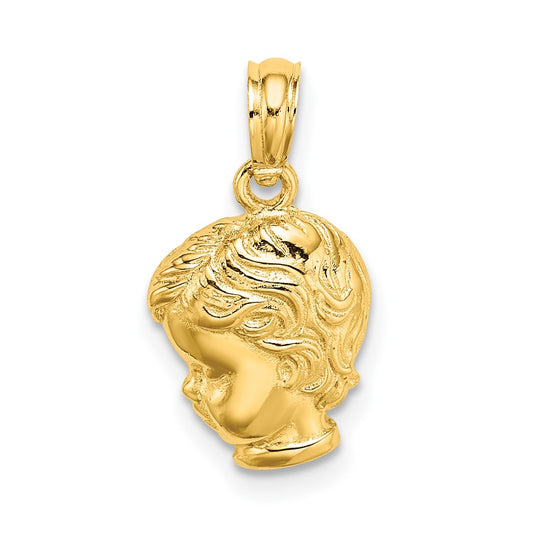 Gold Polished Child Pendants