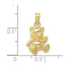 10K Teddy Bear Charm