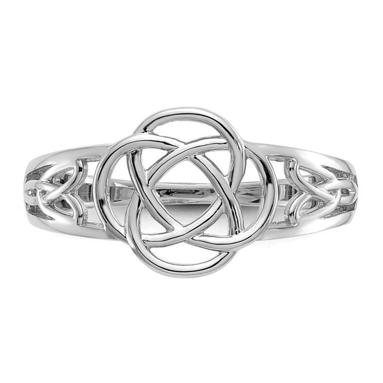 Gold Polished Celtic Knot Rings