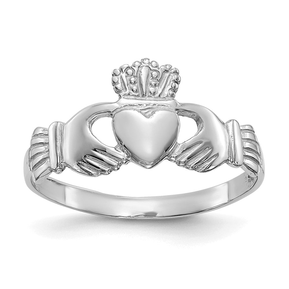 Gold Polished Claddagh Rings