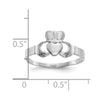 Gold Polished Claddagh Rings