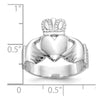 Gold Polished Claddagh Rings