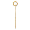 Gold Break-a-part Heart Charm